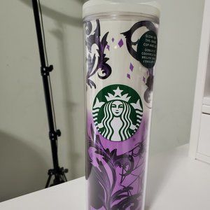Starbucks Halloween 2021 Black Cat Glow Tumbler